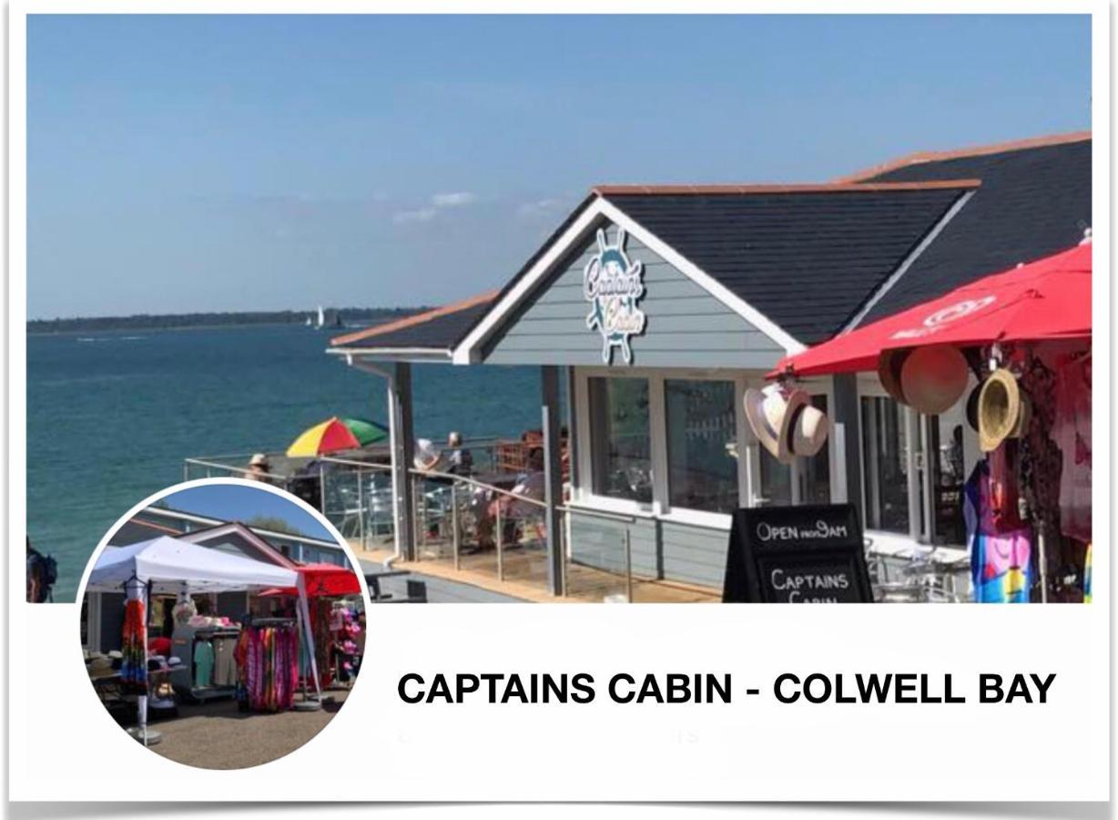 Seaview Self-Catering Coastal Bungalow In Rural West Wight 淡水 外观 照片